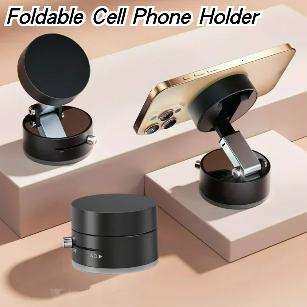 Phone Accessories Holder Car - Hochleistungs-Magnet-Vakuumhalter, faltbar, universeller Telefonständer für Auto,