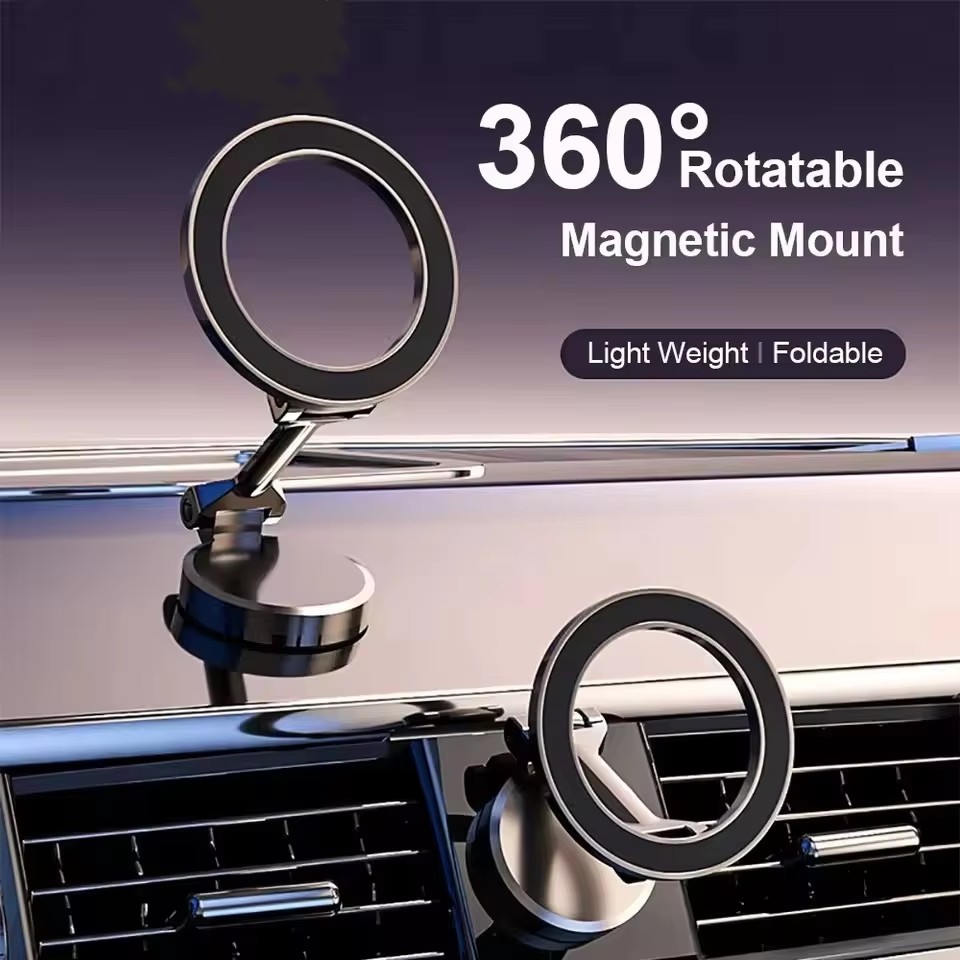 Phone Accessories Holder Car - Faltbarer Magnet-Autohalter für Mobiltelefone mit MagSafe