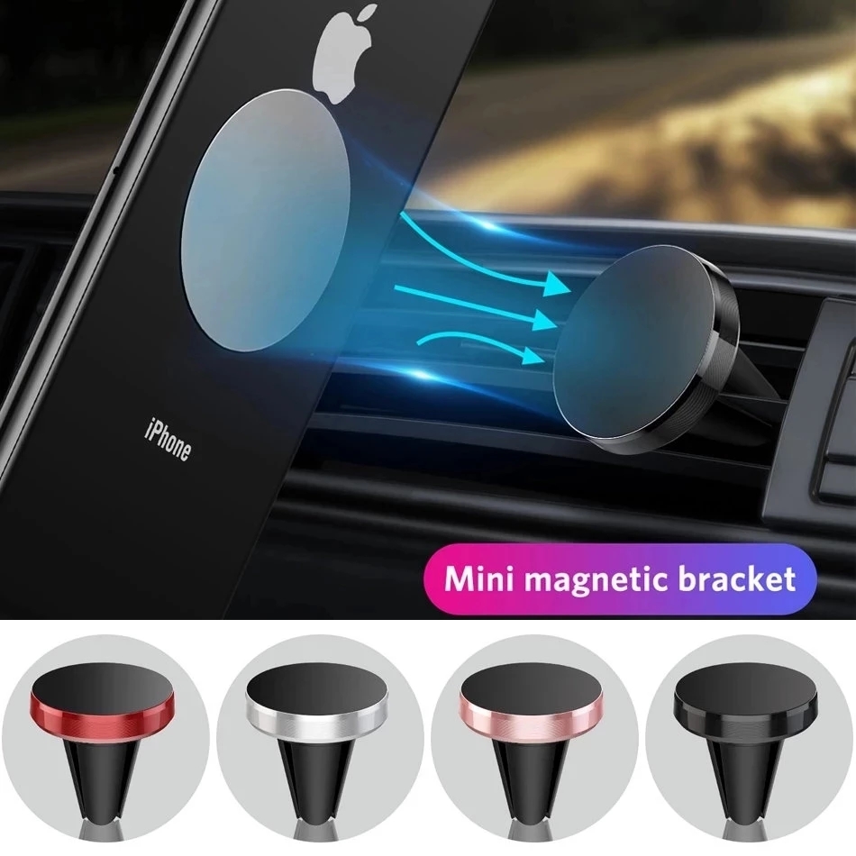 Phone Accessories Holder Car - Magnetische Universal-Handyhalterung für das Auto, Lüftungsschlitz-Halterung