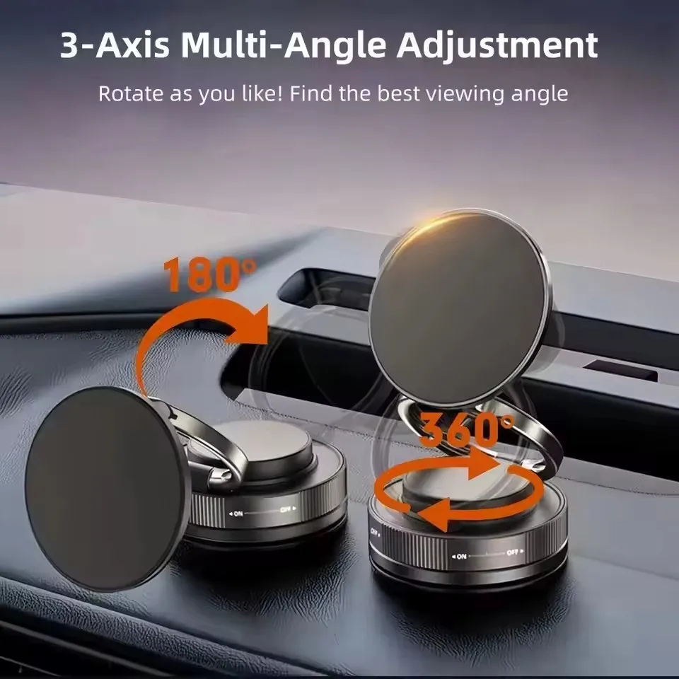 Verbessert 360 ° Vakuum-Magnet – Phone Accessories Holder Car Bewertung und Preis