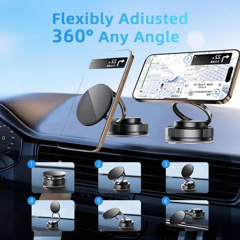 Verbessert 360 ° Vakuum-Magnet – Phone Accessories Holder Car Bewertung und Preis