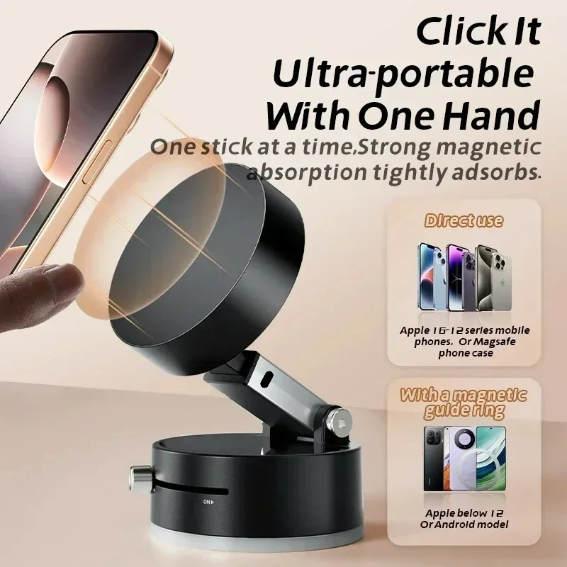 Hochleistungs-Magnet-Vakuumhal – Phone Accessories Holder Car Bewertung und Preis
