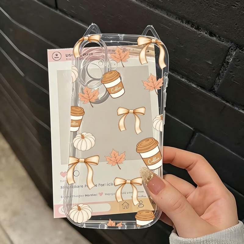 Herbst-Kürbis-Blättermuster Ha – Apple Iphone 15 Bewertung und Preis