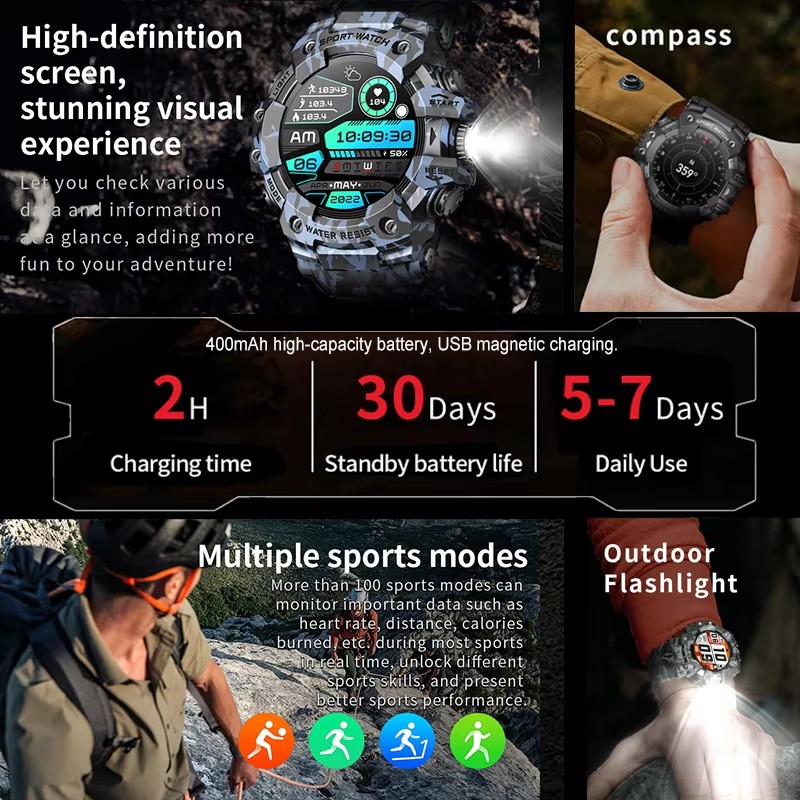 2026 Smartwatch Sport Outdoor  – Phone Zone Accessories & Repair Photos Bewertung und Preis