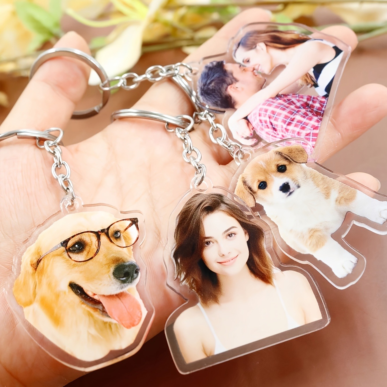 1 Personalisierter Foto-Acryl- – Phone Accessories Charms Bewertung und Preis